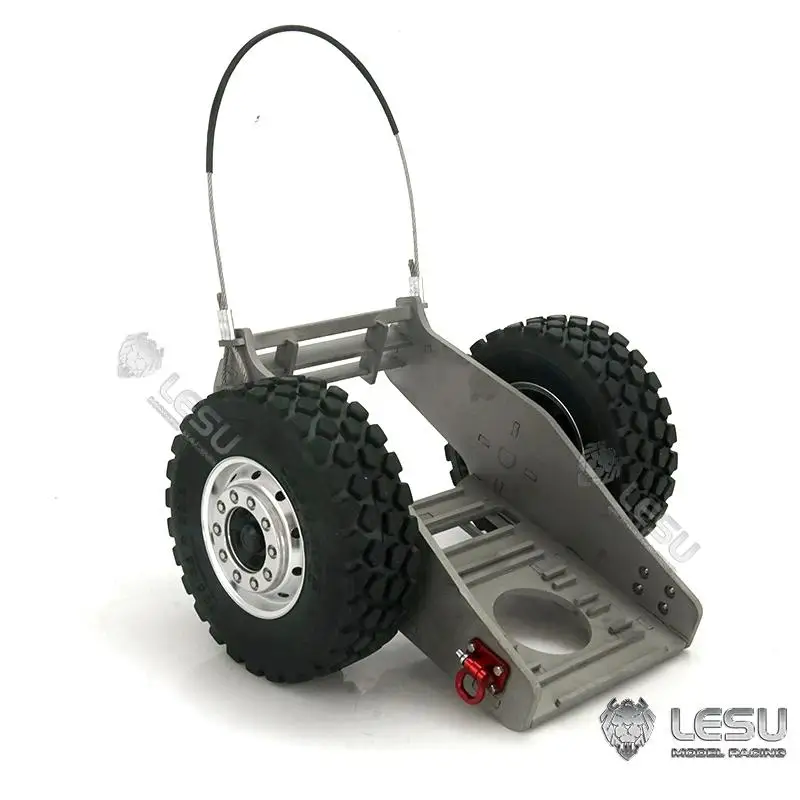 LESU AT-C0016-B 1/14 simulation model AC360 quick release replacement tractor grinding disc fixed excavator crawler trailer