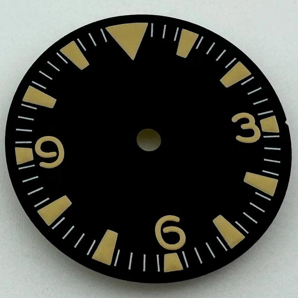 28.6 ملم قرص معقم مضيء مناسب NH34 NH35 NH36 حركة ميكانيكية #2