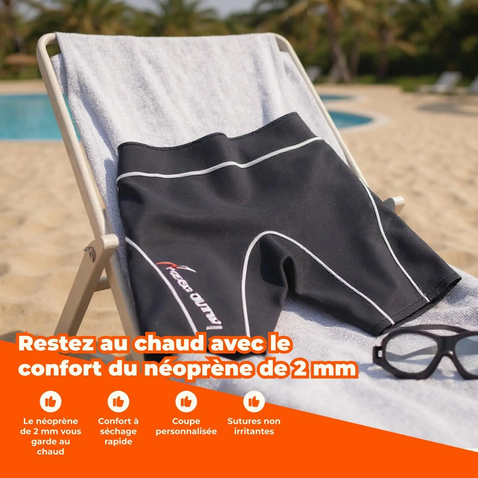 

Super Stretch Neoprene Diving Shorts Rash Guard Quick Dry Men Women Shorts for Scuba Snorkeling Swim