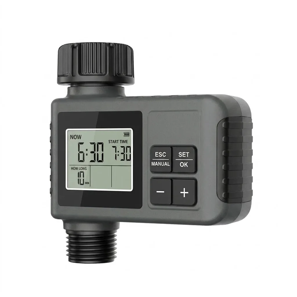 Insoma Automatic Water Timer Intelligent Irrigation System IPX5 LCD Display Sprinkler Timer Garden Programmer Equipment Plant