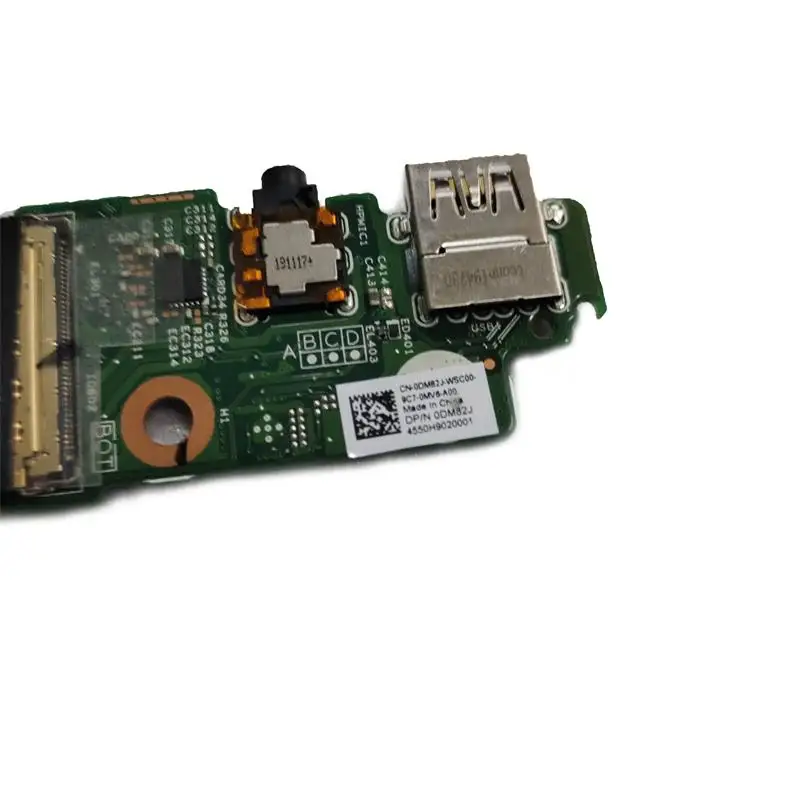 Nowy Laptop USB Audio Board oryginalny dla Dell Inspiron 13 7390 7391 0DM82J moduł Audio USB akcesoria do notebooków części do laptopów