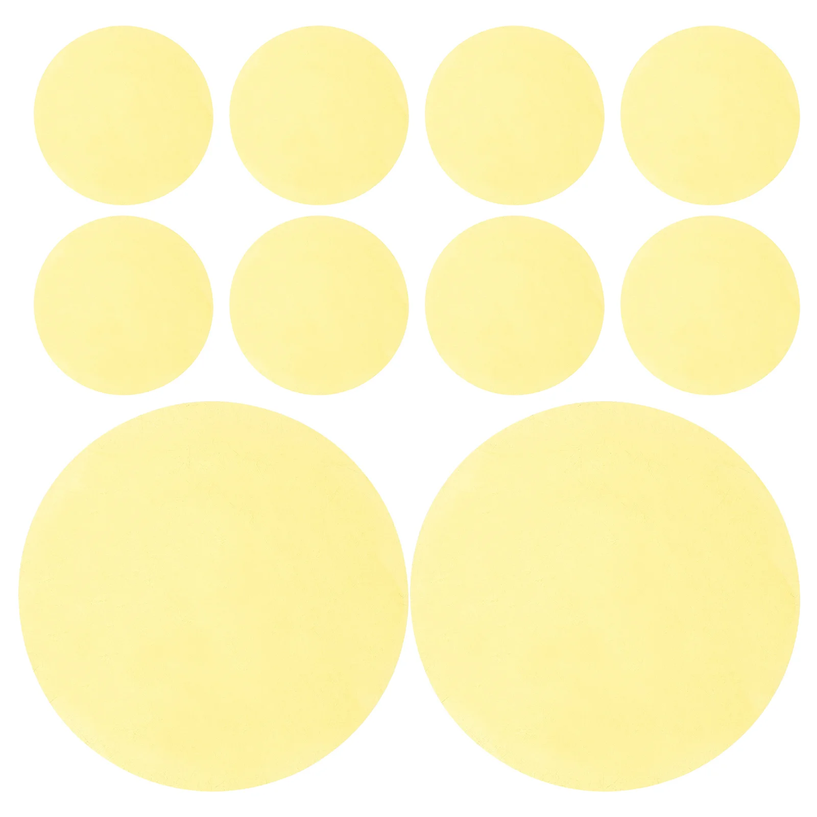 

10pcs Lighting Gels For Atmosphere 10Cm Round Colored Light Filters Self-Adhesive Diffuser Sheets Warm Tone Correction Film For