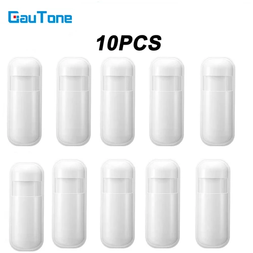 Detector de movimiento infrarrojo inalámbrico 433MHz eV1527 para sistema de alarma de casa Detector de sensor de movimiento PIR