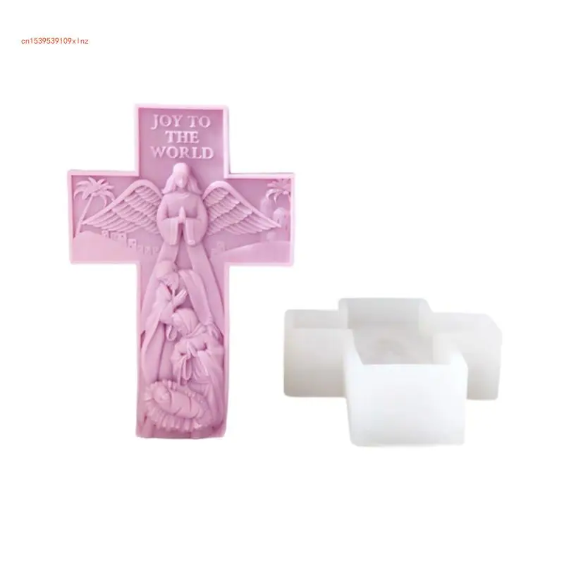 

Blessed Religious Silicone Resin Molds Hanging Decorative Moulds Soap Making