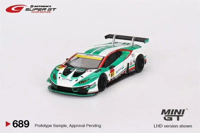 MINI GT 1:64 Huracan / M4 / NSX GT3 Diecast Model Car Blister box packaging