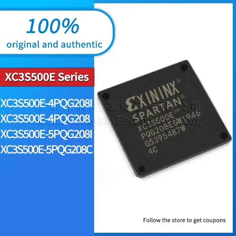 

XC3S500E-4PQG208 XC3S500E-4PQG208I XC3S500E-5PQG208I XC3S500E-5PQG208C Black casing