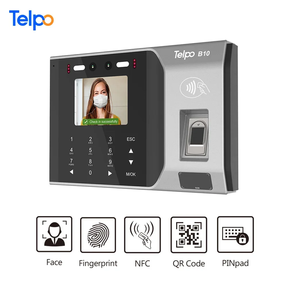 Telpo Latest Attendance Management Systems Time Attendance Machine Fingerprint Attendance System Software