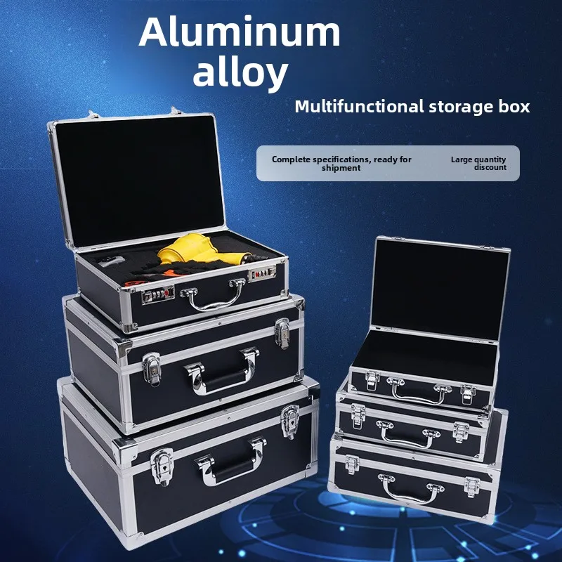 Aluminum Case Medical Equipment Aluminum Alloy Portable Toolbox Drone Equipment Storage Box Instrument Box Tools Box