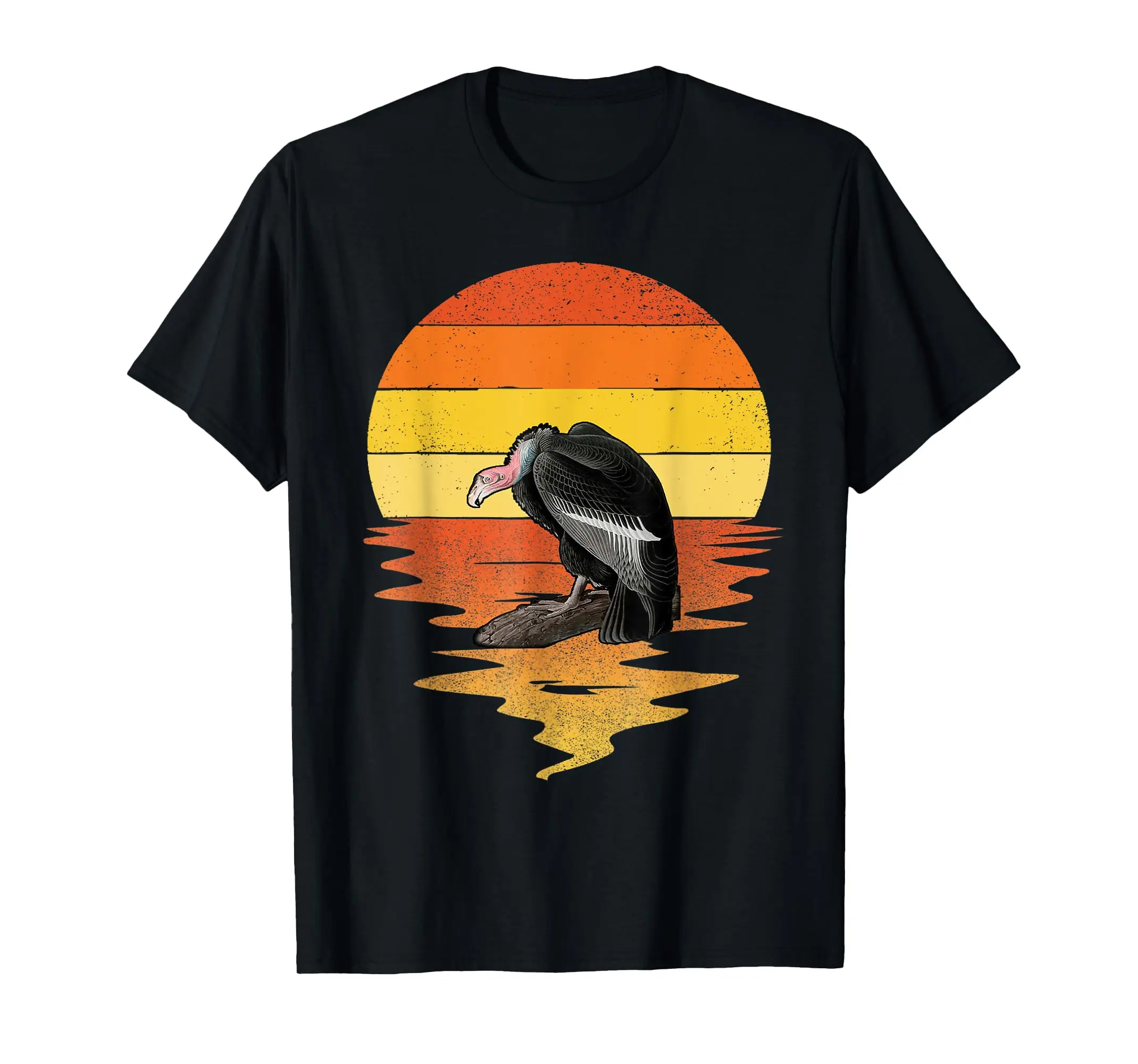 

Футболка из 100% хлопка California Condor Sunrise, мужские и женские футболки унисекс, размер S-6XL