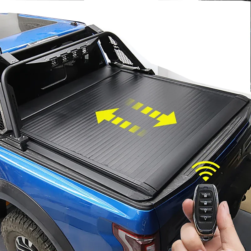 

high quality hard aluminium alloy retractable tonneau cover roller shutter lid truck bed covers for gwm poer Great Wall cannon