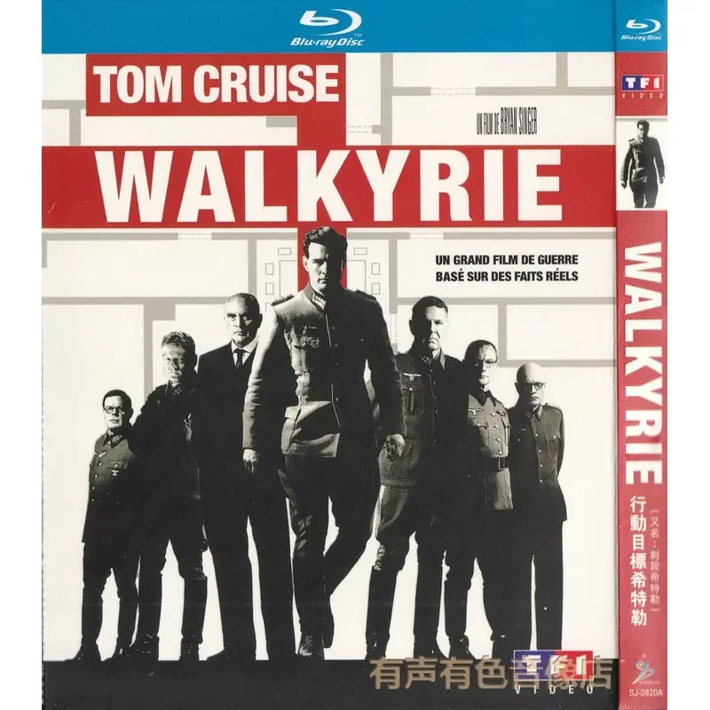 Historical War Thriller Movie Action Targeting Hitler Genuine High Definition BD Blu-ray Single Disc