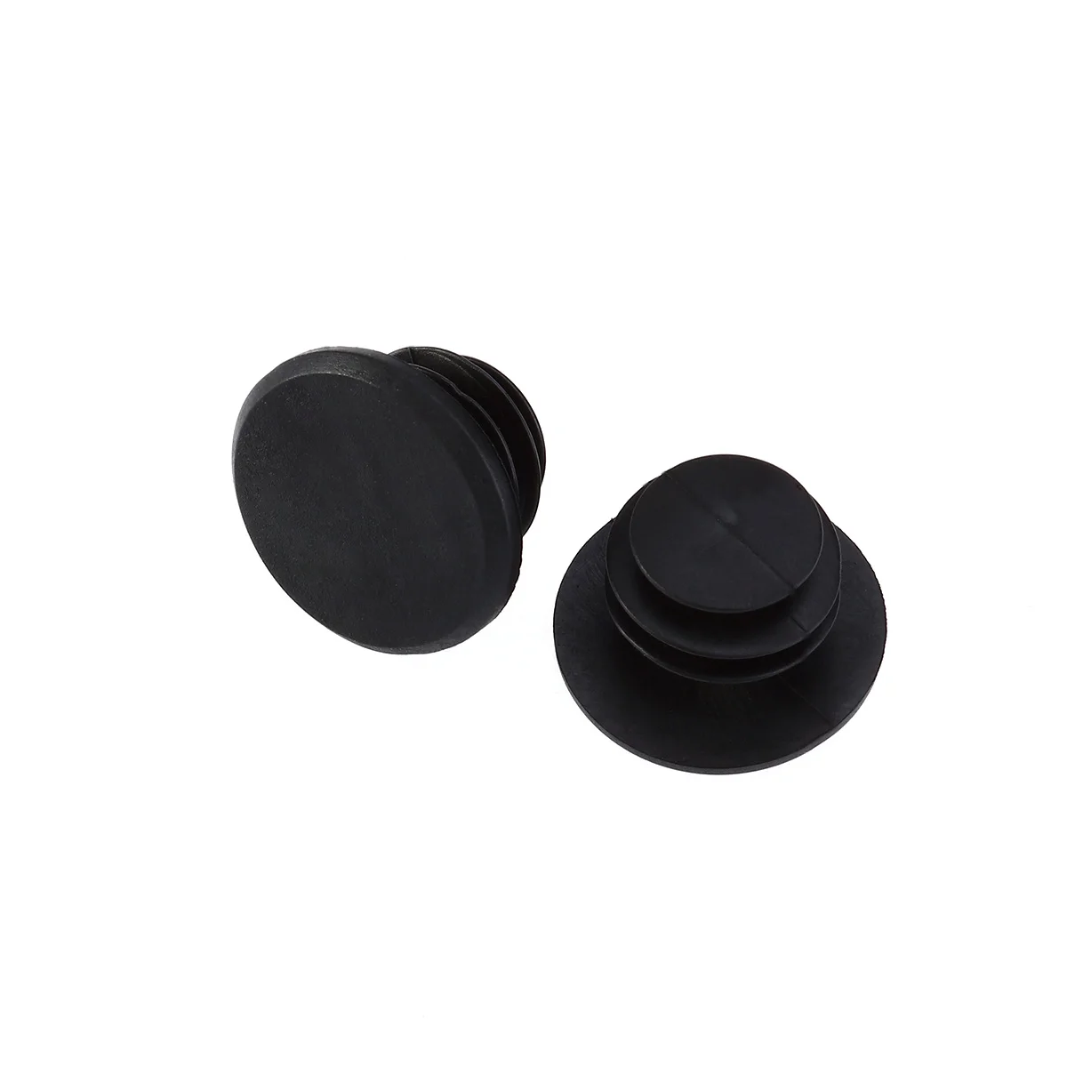 

2pcs Black Rubber Handlebar Grips 12Cm Non-Slip For Mountain Bike Road Bike Folding Bicycle Comfort Grip Alloy Core