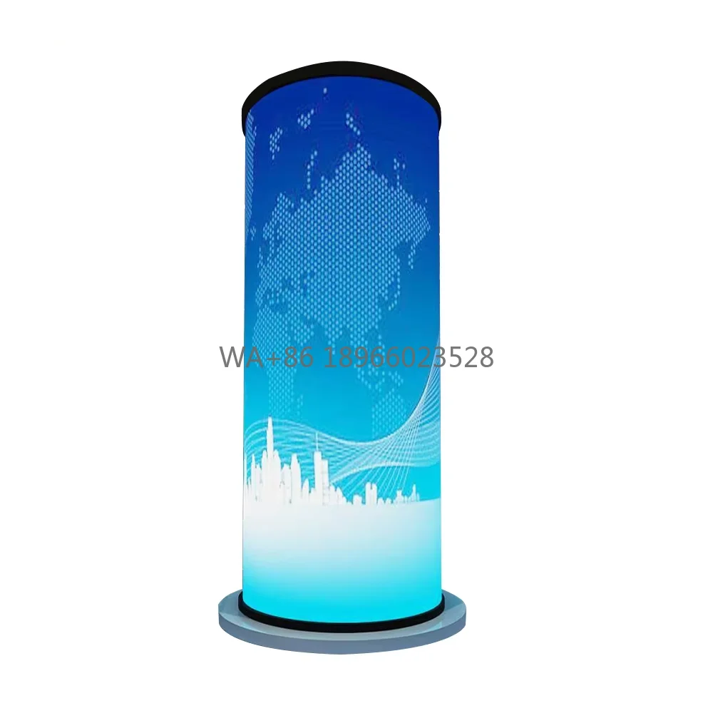 Customized High-Definition Flexible LED Video Display Screen for Shopping Malls Creative Circular P0.9 P1.25 P1.5 P1.8 P2 P2.5