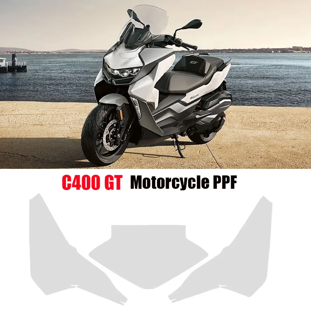 

C400GT TPU Complete Paint Fairing Anti-scratch Protection Kit For BMW C400 GT PPF Motorcycle Paint Protection Film Fits