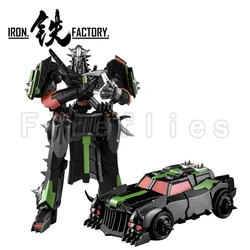 11.7cm Iron Factory Transformation Robot Action Figure IF EX-53 Oni-Vajra Anime Model Toy For Gift Free Shipping