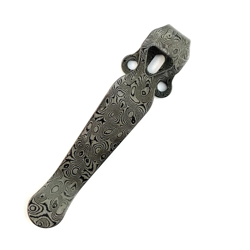Clip de Bolsillo para Cuchillo CNC de Titanio de 12 Colores, Abrazadera Trasera para Benchmade 551, Griptillian 535, Bugout 940, Mini-Presidio 585, Emerson CQC