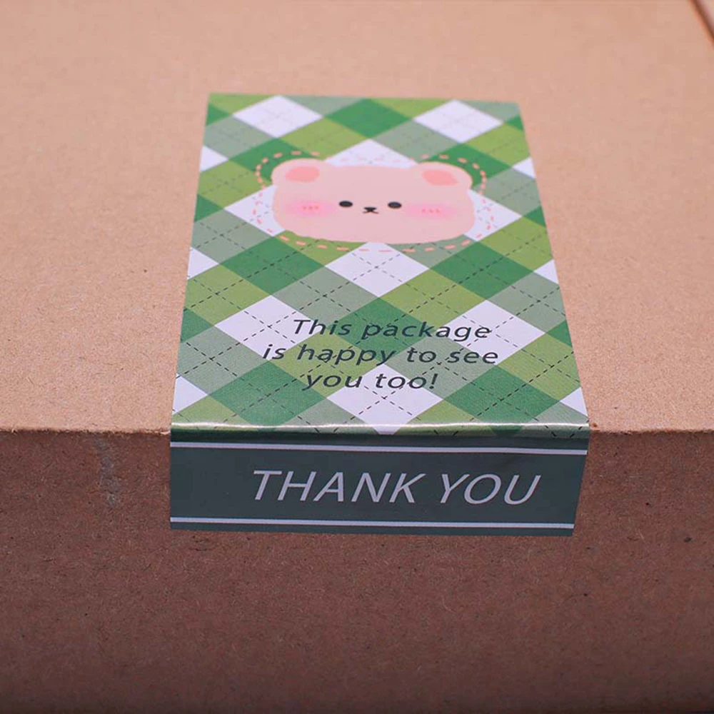 Aesthetic Things Cute Stickers Cartoon Thank You Kawaii Stationery X025