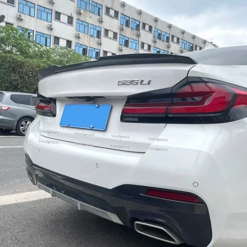 

For BMW 5 Series G30 Spoiler 2018-2022 ABS Plastic Unpainted Primer Rear Trunk Lip Spoiler Wing Body Kit Accessories