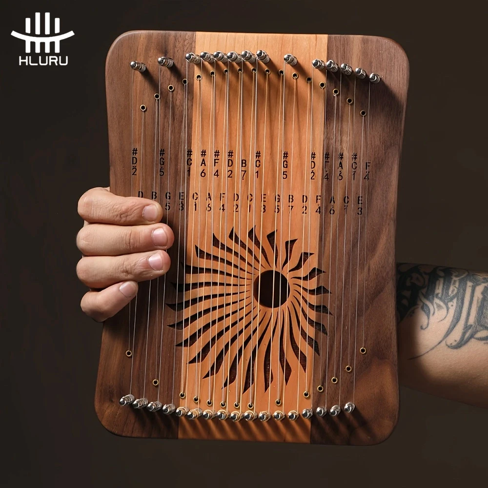 Hluru lyre thumb piano, 17/31 strings, professional, Raiya instrument, creative