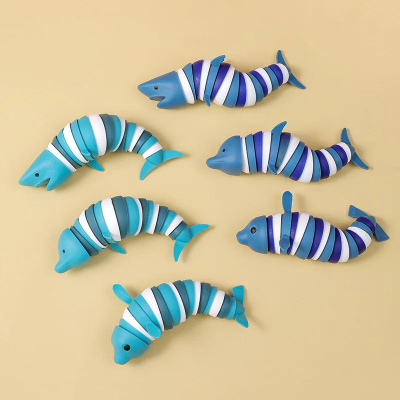 Tik Tok Pets Worm Toy Grasping Baby plastic novelty Animal Toys Montessori Educational Wooden Toys Accessories for Pets Hot Sale