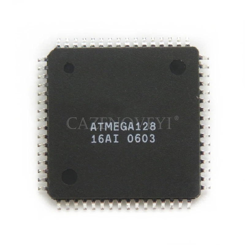 5PCS ATMEGA128A-AU ATMEGA128A ATMEGA128-16AC ATMEGA128 40005 Chip  TQFP-64