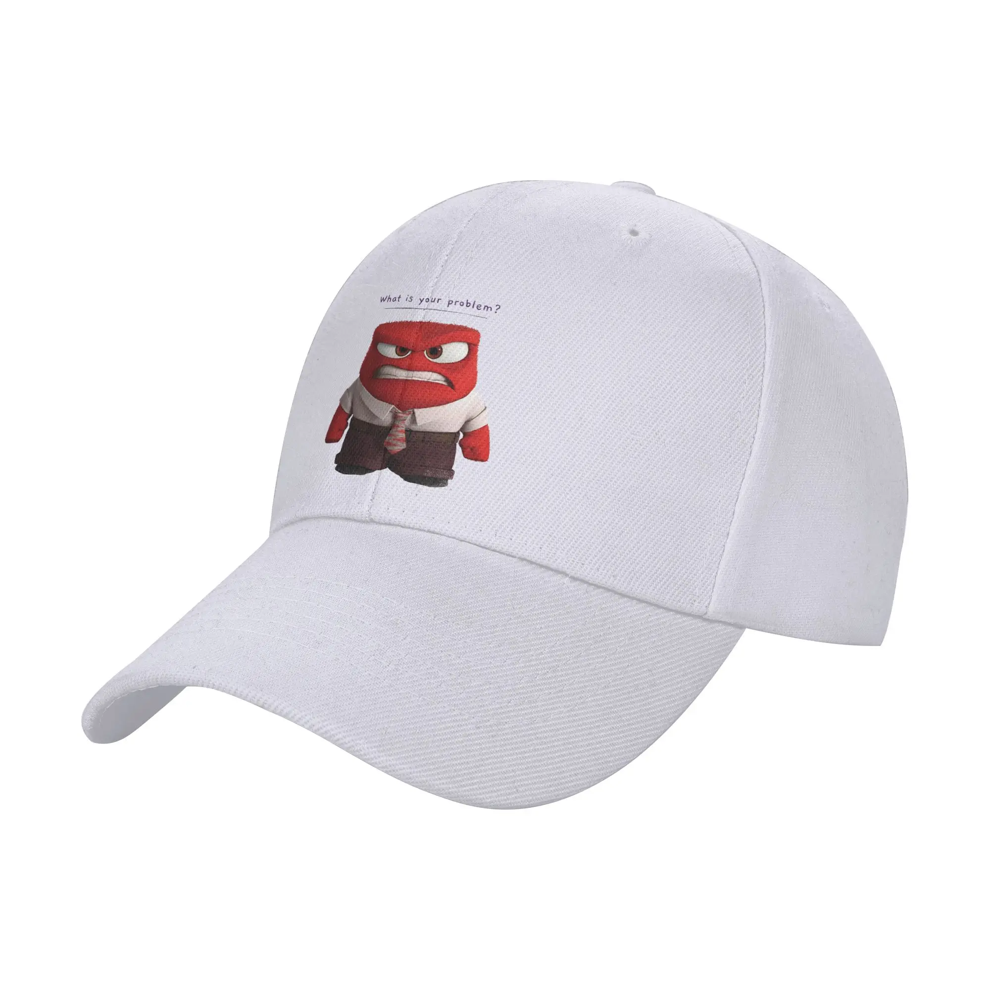 Inside Out Anger What Is Your Problem Baseball Caps Men Women Fashion Trucker Hat Hat Adjustable Polyester Racing Cap
