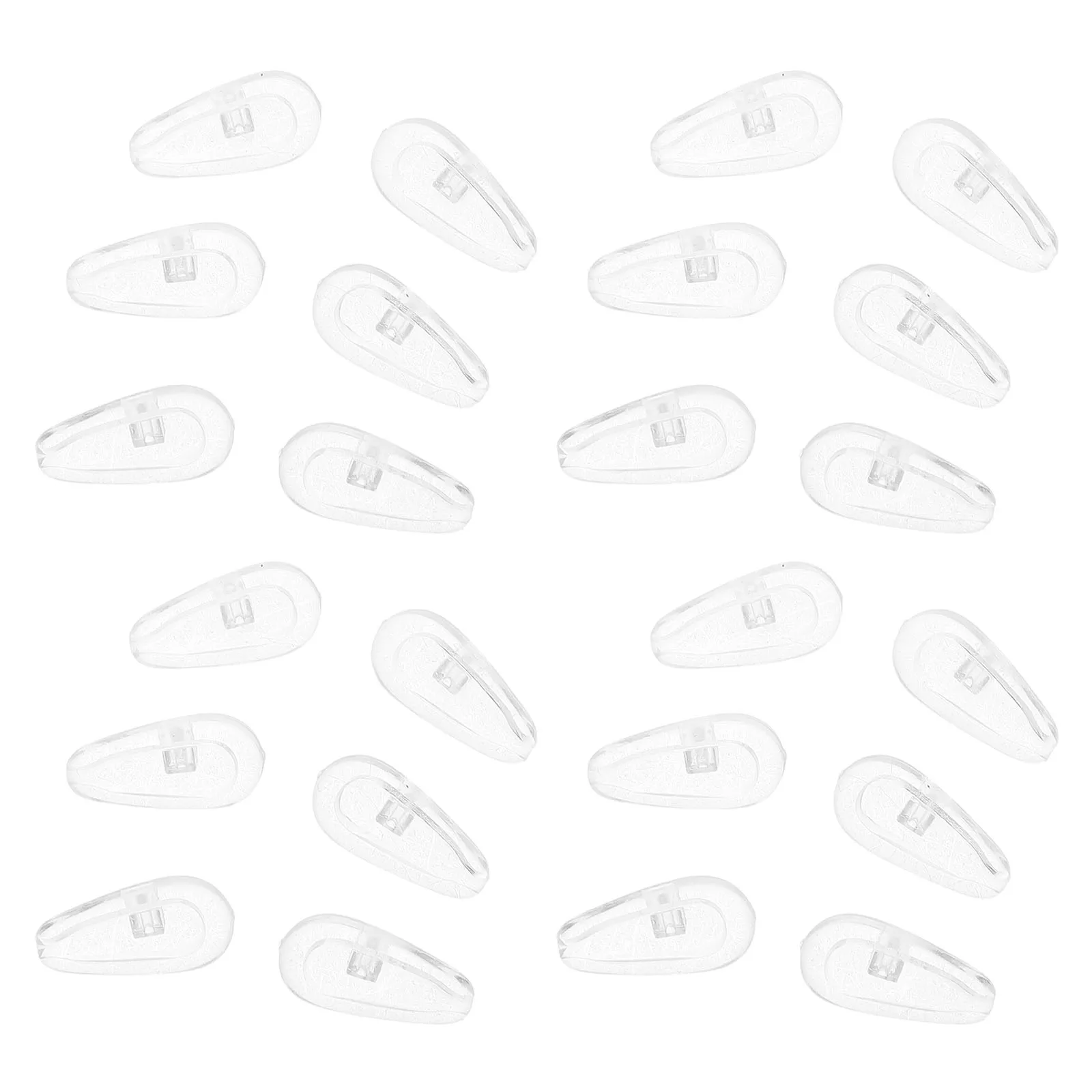 

50pcs Glasses Nose Pads Silicone Soft AntiSlip Replacement Eyeglass Cushions NonSlip For Glasses Comfortable
