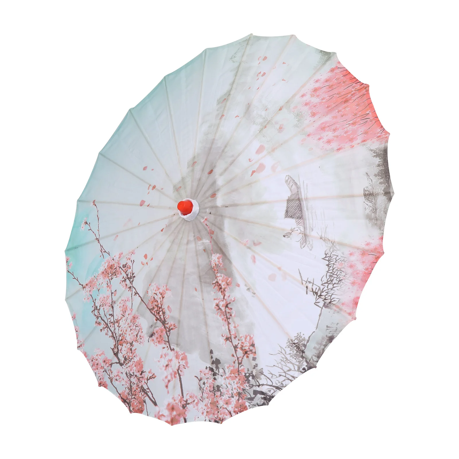 

1pc Chinese Style Oil Paper Umbrella For Photography Props Decorative Home Wedding Decoration Classical Stage Umbrella