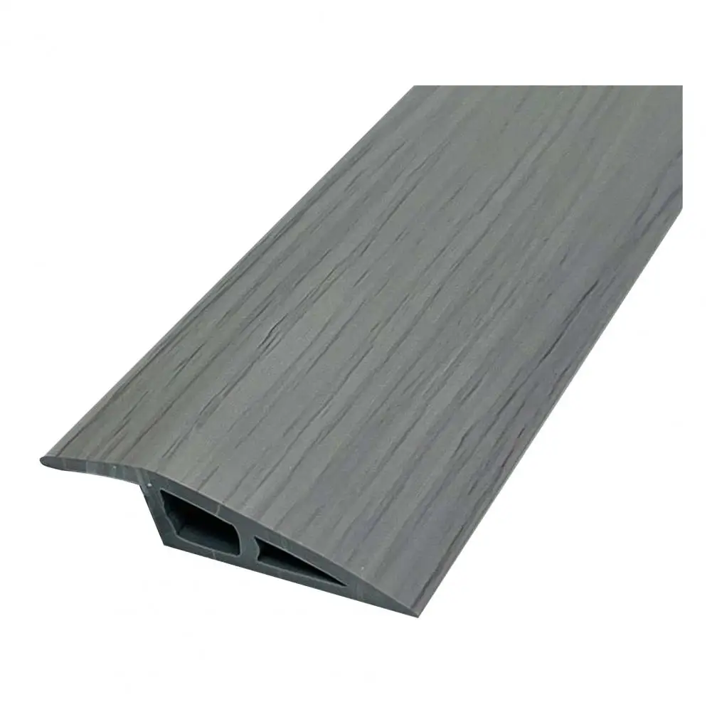 Overlap Edge Reducer Non-slip Pvc Threshold Ramp for Doorways Carpet Tile Transition Strip Self-adhesive Floor Edge for Smooth