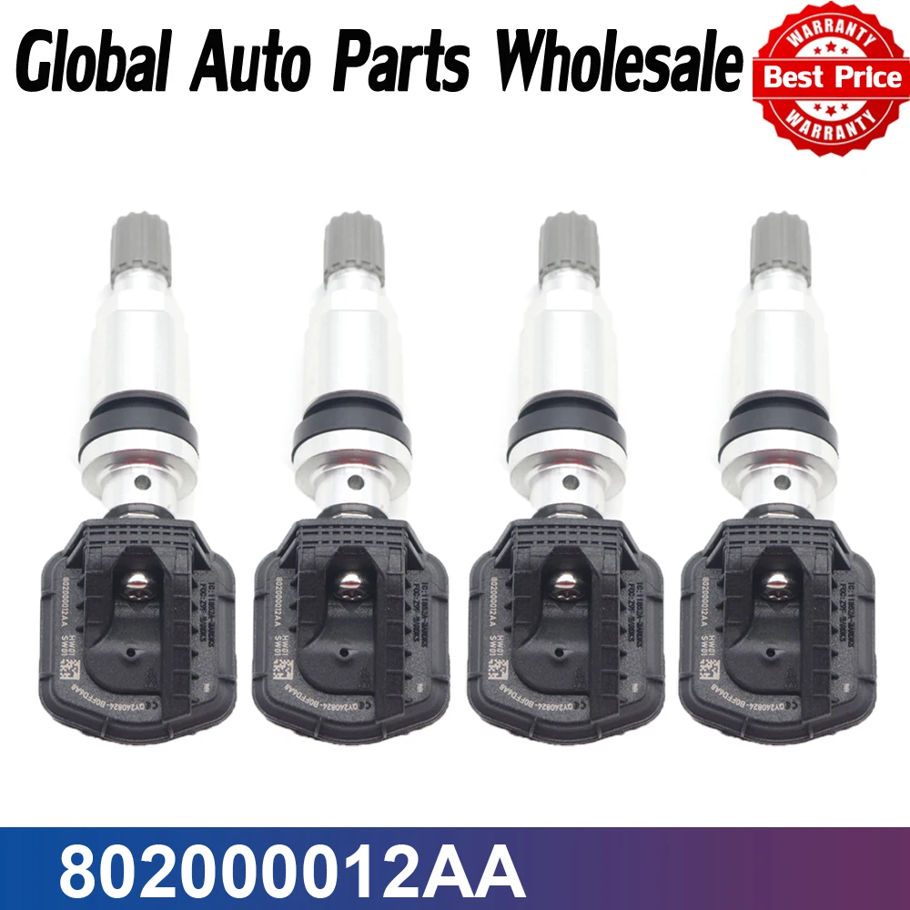 

Датчик контроля давления в шинах TPMS 433 МГц 802000012AA для Cowin Showjet ‌ 2020/06-2025/12 для Chery Tiggo 2 3 4 7 8 8 PLUS E3 E 5X