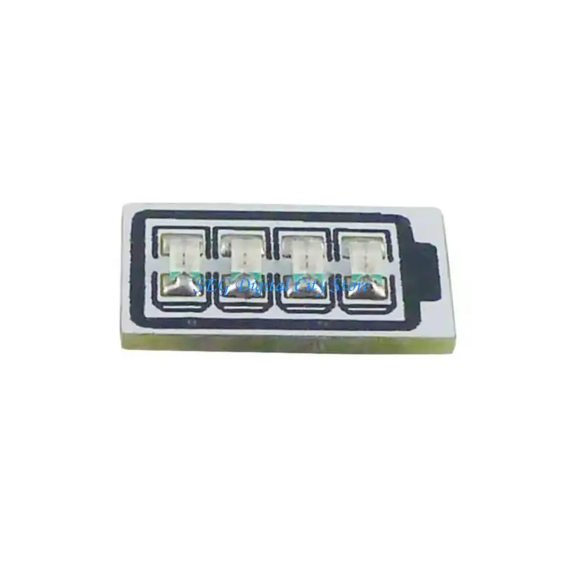 U75B Efficient 1S Battery Capacity Indication Board Battery Power for 3.7V 4.2V Lion Build In Comparators