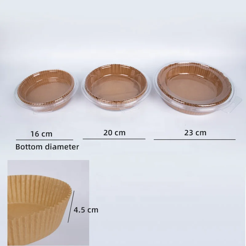 Air Fryer Sets From The Manufacturer, Disposable Household Round Fryer Liner Paper, Square Waterproof Parchment Paper Wholesale