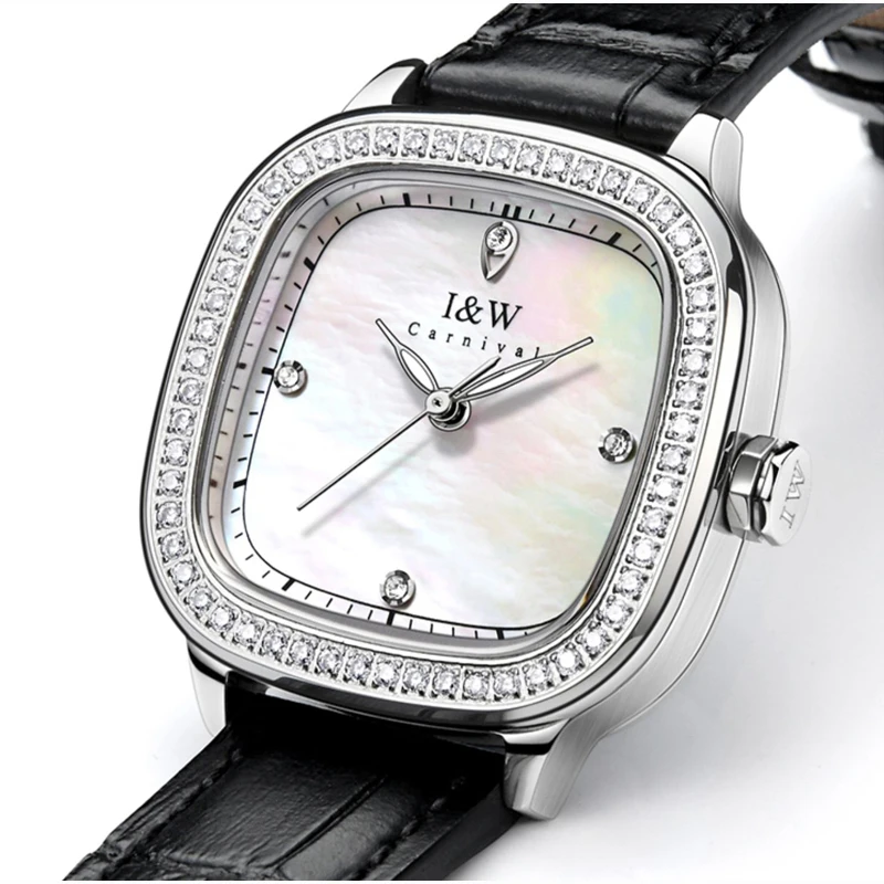 NEW IW Top Brand Luxury Watch Women Simple Ladies Quartz Wrist Watches Fashion Casual Waterproof Female Clock Montre Femme