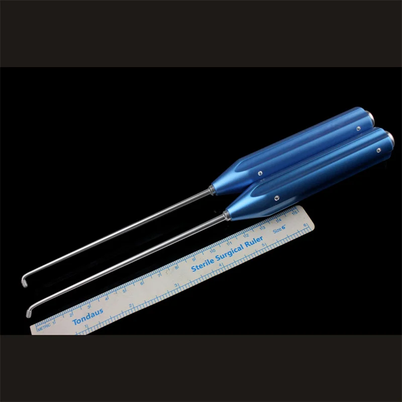 Meniscus file, long round head file, bone file orthopedic equipment, medical sports medicine, knee arthroscopy, soft tissue saw