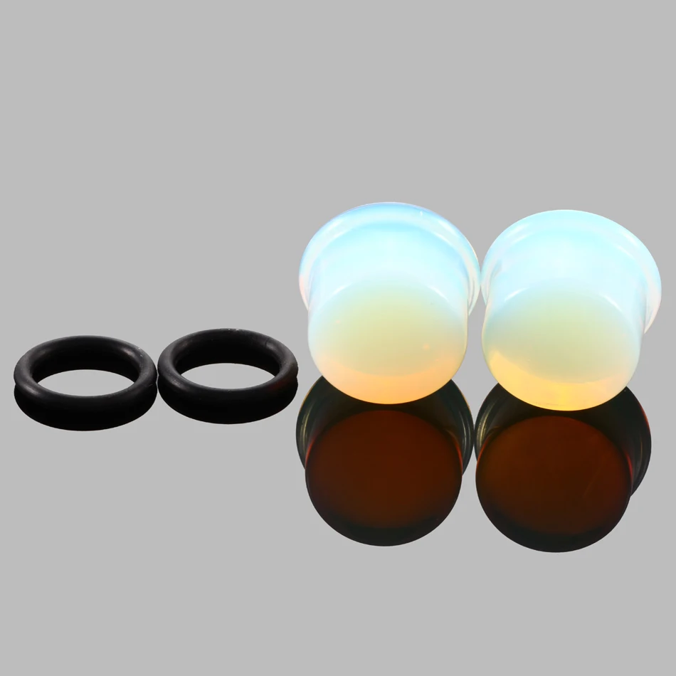 6-16mm 1Pair Ear Plugs Tunnels Gauges Earrings Piercing Ear Stretchers Expander Stretch Marks for Tunnels Piercing Jewelry