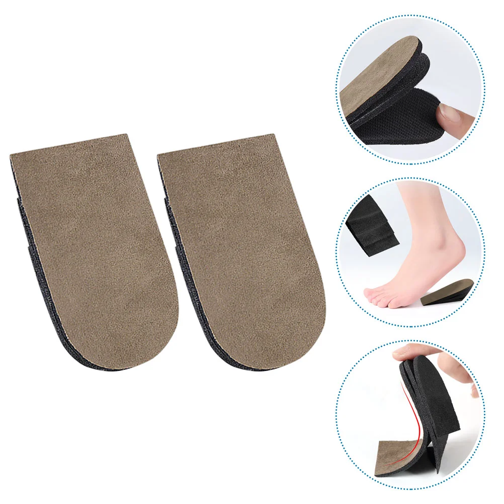 

Inner Heightening Half Pad Lift Cushions Practical Heightened Pads Heel Insoles Sock Shoe Inserts