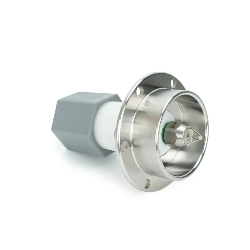 Ultrasonic Dry Fog Nozzle, Stainless Steel Air Atomizing Spray Nozzle, for Dust Suppression, Humidification, Cooling in Mining
