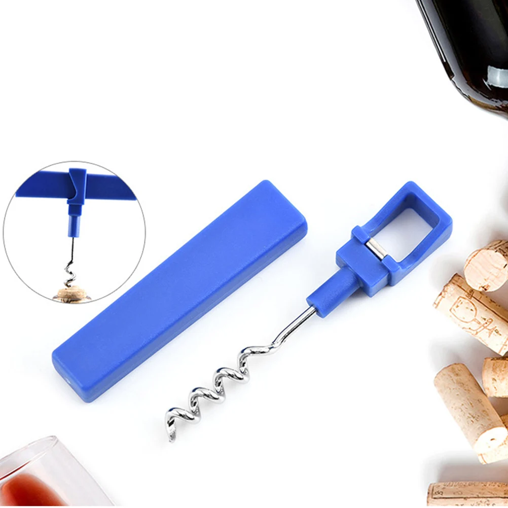

5pcs Wine Opener Stainless Steel T-Shape Portable Bottle Opener Easy Clean Cork Remover Multifunctional Kitchen