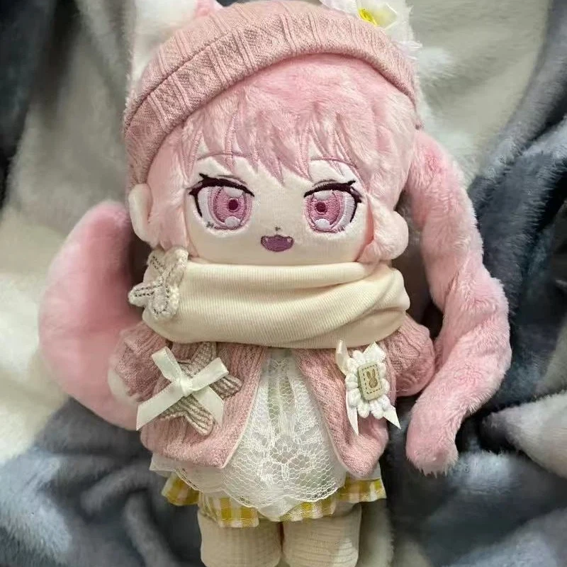 محشوة 20 سم Akiyama Mizuki Project Sekai المرحلة الملونة! لعبة دمية قطنية من القطيفة للأطفال، شخصيات لطيفة، هدية عيد ميلاد عيد الميلاد