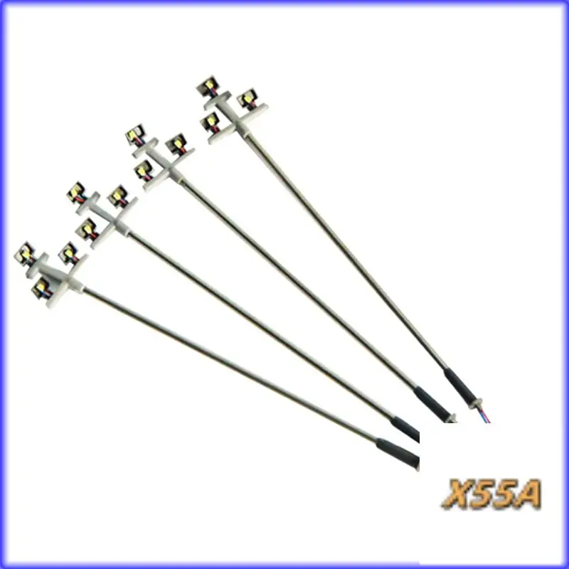 

XX-4 шт. 3 В светодиодный миниатюрный набор ламп, как показано на рисунке, АБС-пластик + металл для поезда, железной дороги, песочный стол, комплект освещения сцены