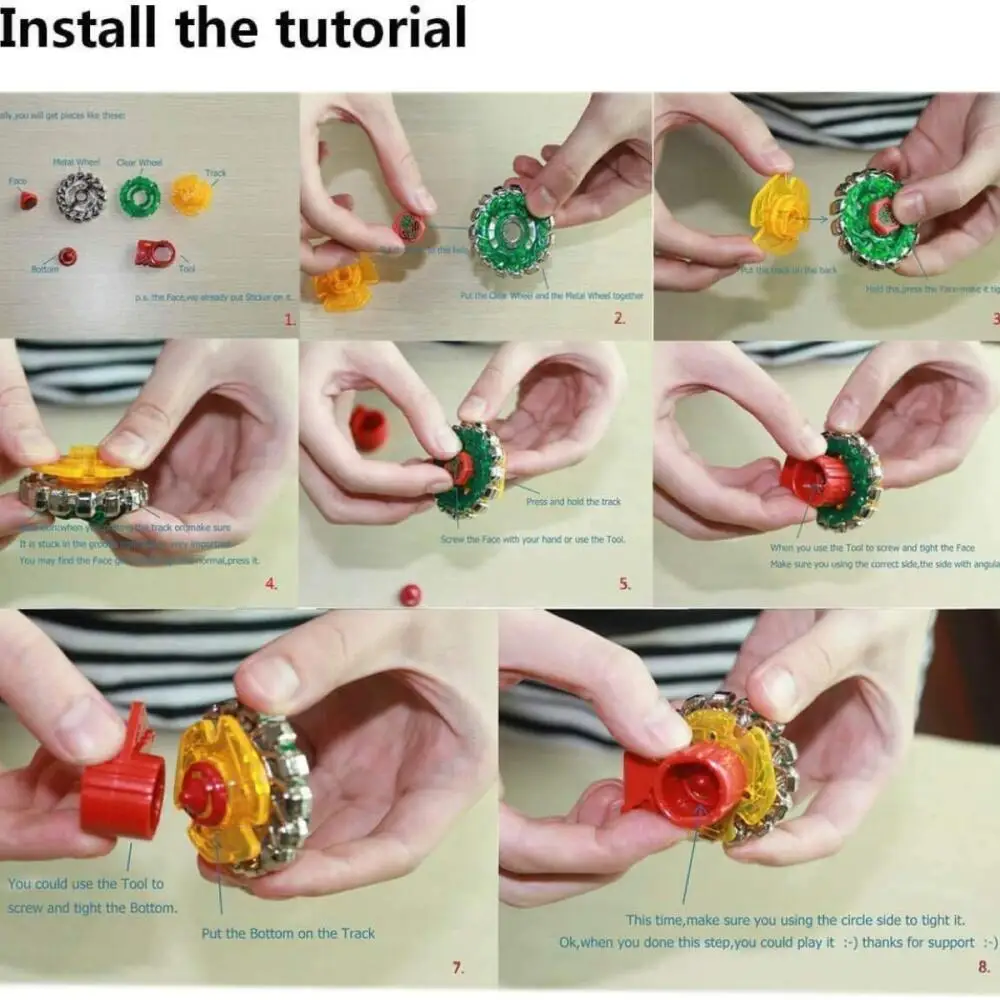 Combat gyro set, children's battle toy, adult nostalgic competition, parent-child interactive gift