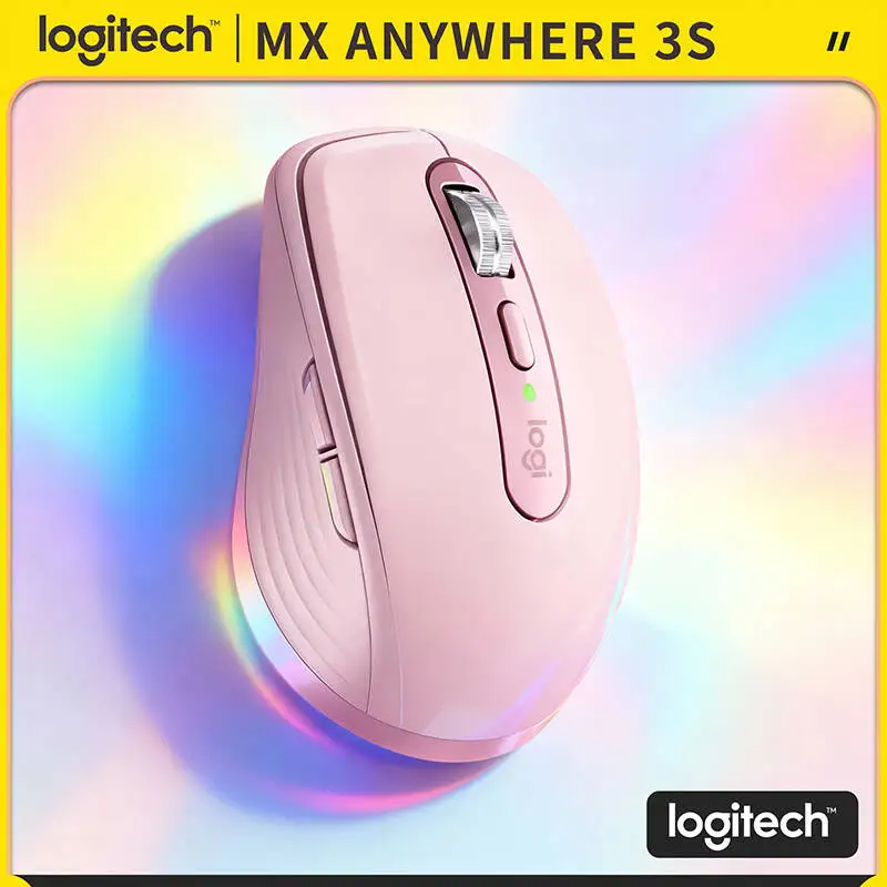 

Logitech MX Anywhere 3S Creator Mouse - 8000 DPI, MagSpeed Scroll, Silent Click, 3-Device Bluetooth for Office Design