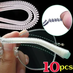 Anti Slip Spring Ear Hook Summer Women Men Transparent Elastic Glasses Retainers Daily Soft Comfortable Eye Glasses Accessories