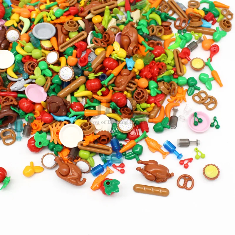 MOC klocki waga kreatywny losowy model cegły akcesoria luzem kompatybilny z figurkami zabawki edukacyjne prezenty dla dzieci