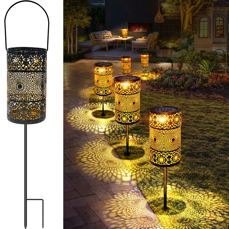 

Solar Light Outdoor Garden Patio Waterproof Landscape Lights Yard Driveway Walkway Decoration Solar Lantern Hanging On Tree