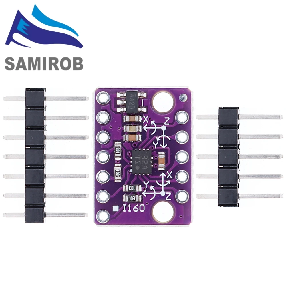 MH-ET LIVE BMI160 GY-BMI160 6DOF 6-axis Rate Gyro Gravity Accelerometer Sensor Module IIC I2C SPI Communication Protocol 3-5V