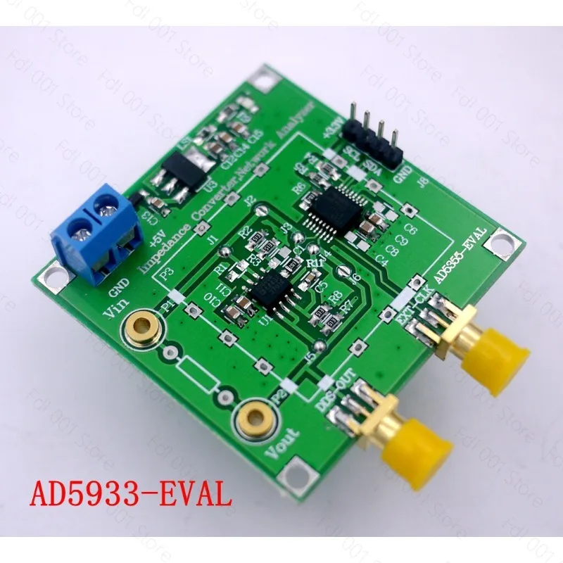 New AD5933 Impedance Converter Network Analyzer Module 1M Sampling Rate 12bit Resolution Measurement Resistance