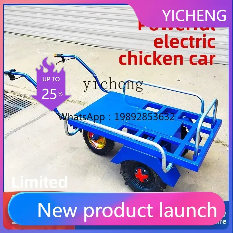 

JX Agricultural Chicken Bus Electric Tricycle Household Trolley Orchard Truck