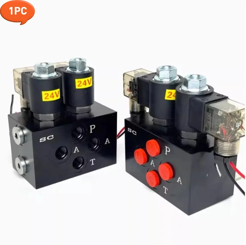 Excavator Electronically controlled Hydraulic Solenoid Valve 12V/24V Two-way Valve