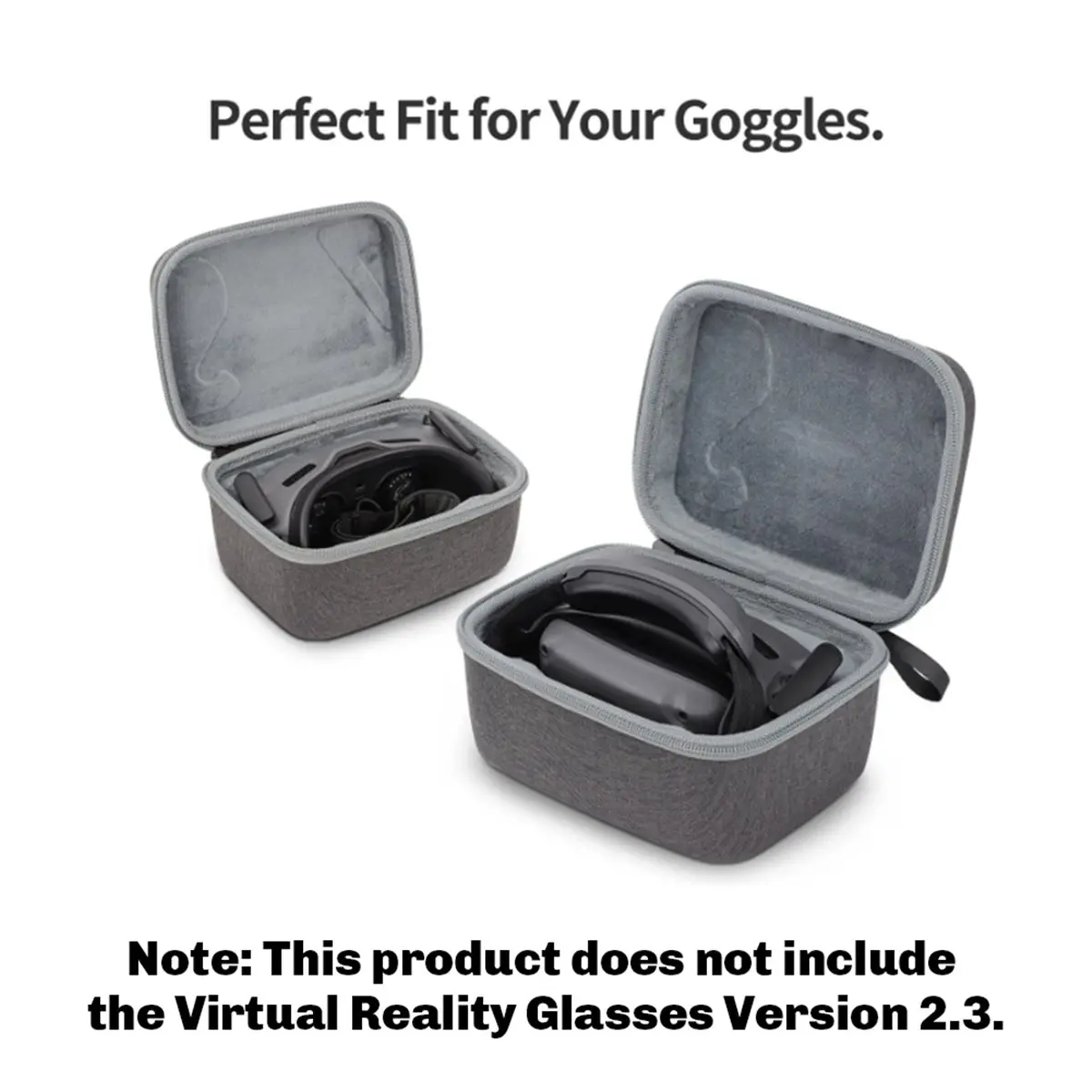 A003 For Avata 2 Goggles 2/3 Bag Case Storage Portable Hard Case Nylon Handle Shock-Proof Carrying Box Accessory